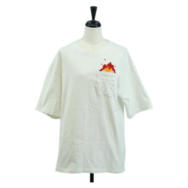 LOEWE × Ghibli Calcifer Howl's Moving Castle T Shirt Cotton White Auth 167098SM