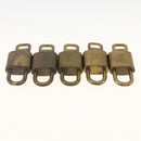 LOUIS VUITTON Padlock 5 Set Padlock metal Gold LV Auth 167100-4