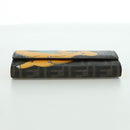FENDI xFRGMTxPOKÉMON Zucca Canvas Chain Wallet Dragon Bag Black Auth 167109SM-5