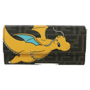 FENDI xFRGMTxPOKÉMON Zucca Canvas Chain Wallet Dragon Bag Black Auth 167109SM-13