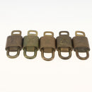 LOUIS VUITTON Padlock 5 Set Padlock metal Gold LV Auth 167111-4