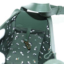 LOEWE Compact Hammock Hand Bag Leather 2way Green Gold Auth 167114SM-25