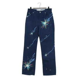 LOEWE Denim Pants Howl's Moving Castle Star Child Denim Blue Auth 167115SAM