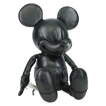 Coach Disney Mickey Stuffed Leather Black Auth 167116M