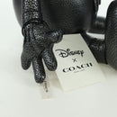Coach Disney Mickey Stuffed Leather Black Auth 167116M-14