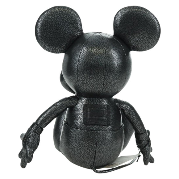 Coach Disney Mickey Stuffed Leather Black Auth 167116M