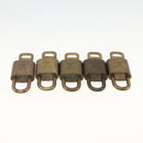 LOUIS VUITTON Padlock 5 Set Padlock metal Gold LV Auth 167122-4