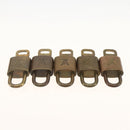 LOUIS VUITTON Padlock 5 Set Padlock metal Gold LV Auth 167124-4
