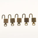 LOUIS VUITTON Padlock 5 Set Padlock metal Gold LV Auth 167124-6