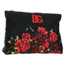 DOLCE&GABBANA D&G x Jujutsu Kaisen Nobara Bag Nylon Black Silver Auth 167127SM-1