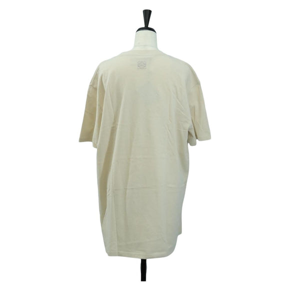 LOEWE × Studio Ghibli Makurokurosuke T Shirt Cotton Beige Auth 167128M