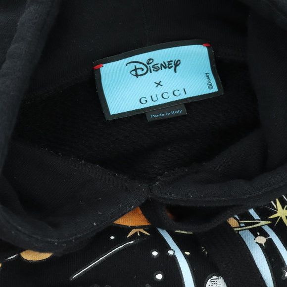 GUCCI GUCCI x Disney Parker Donald Jacket Cotton Black Auth 167129M