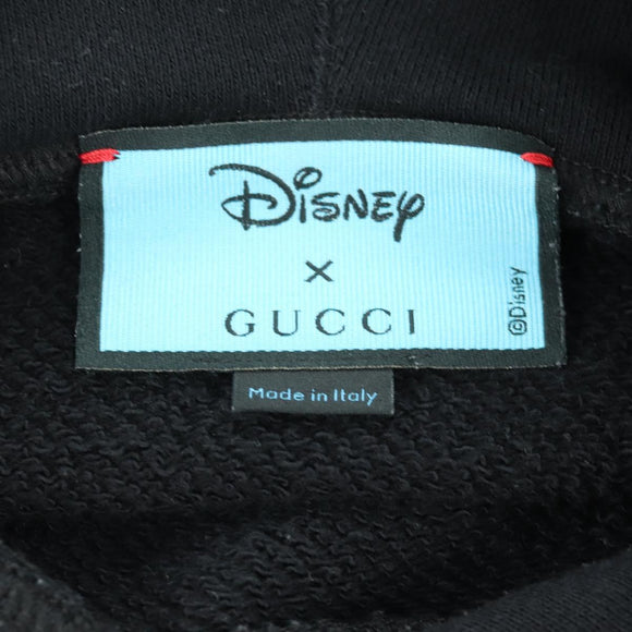 GUCCI GUCCI x Disney Parker Donald Jacket Cotton Black Auth 167129M