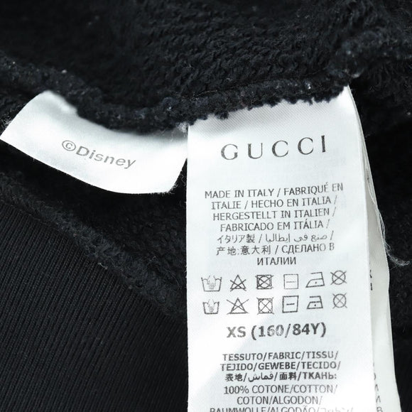GUCCI GUCCI x Disney Parker Donald Jacket Cotton Black Auth 167129M