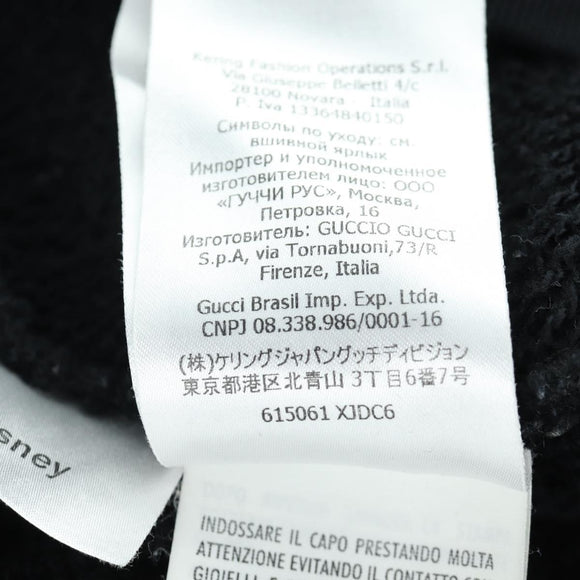 GUCCI GUCCI x Disney Parker Donald Jacket Cotton Black Auth 167129M