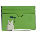 LOEWE × Ghibli Little Totoro My Neighbor Totoro Card Case Leather Auth 167134SM-1