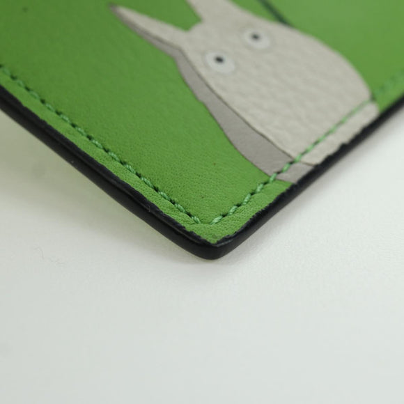 LOEWE × Ghibli Little Totoro My Neighbor Totoro Card Case Leather Auth 167134SM