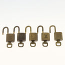 LOUIS VUITTON Padlock 5 Set Padlock metal Gold LV Auth 167138-6