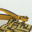 FENDI x FRGMT x POKÉMON Zucca Canvas Shoulder Bag 2way Yellow Auth 167139SM-9