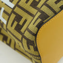 FENDI x FRGMT x POKÉMON Zucca Canvas Shoulder Bag 2way Yellow Auth 167139SM-16