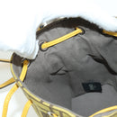 FENDI x FRGMT x POKÉMON Zucca Canvas Shoulder Bag 2way Yellow Auth 167139SM-25