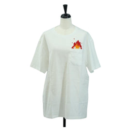 LOEWE × Studio Ghibli Howl's Moving Castle Calcifer T Shirt Cotton Auth 167141M