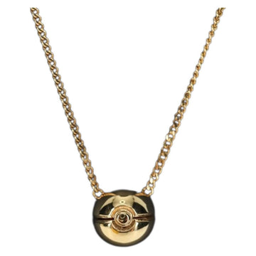 FENDI FENDI x FRGMT x POKÉMON Pok Ball Necklace metal Gold Tone Auth 167144SM