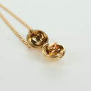FENDI FENDI x FRGMT x POKÉMON Pok Ball Necklace metal Gold Tone Auth 167144SM-8