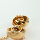 FENDI FENDI x FRGMT x POKÉMON Pok Ball Necklace metal Gold Tone Auth 167144SM-17