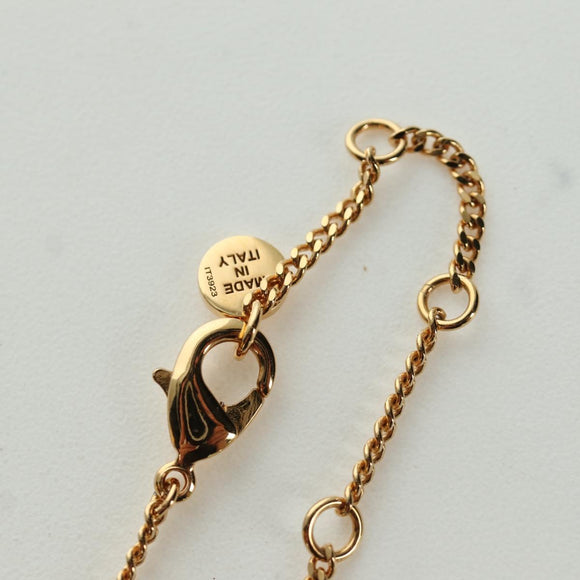 FENDI FENDI x FRGMT x POKÉMON Pok Ball Necklace metal Gold Tone Auth 167144SM