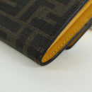 FENDI x FRGMT x POKÉMON Zucca Canvas Chain Wallet Dragon Bag Black Auth 167149SM-17