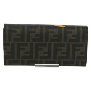 FENDI x FRGMT x POKÉMON Zucca Canvas Chain Wallet Dragon Bag Black Auth 167149SM - 0
