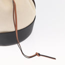 LOEWE × Ghibli My Neighbor Totoro Pitch Black Bucket Bag Canvas Auth 167150SM-19