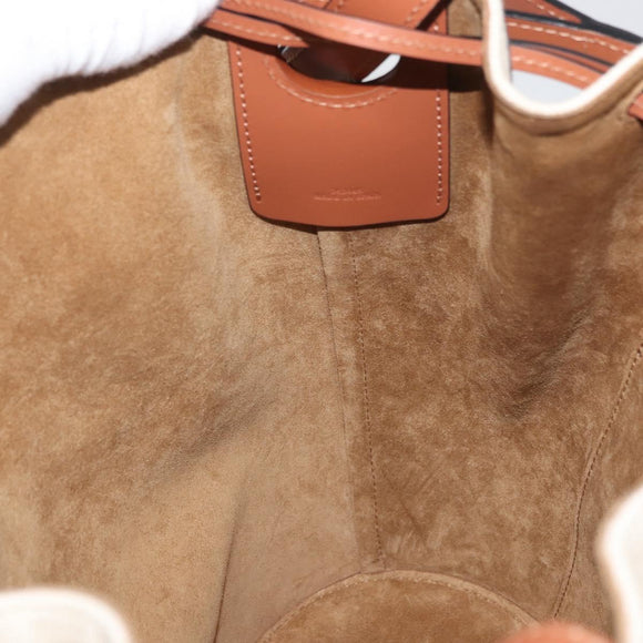 LOEWE × Ghibli My Neighbor Totoro Pitch Black Bucket Bag Canvas Auth 167150SM