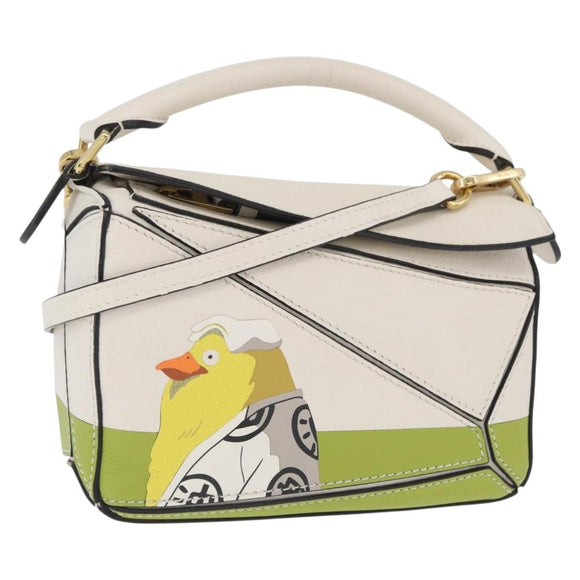 LOEWE × Ghibli Spirited Away Puzzle Bag Mini Ootori Sama 2way Auth 167151SM
