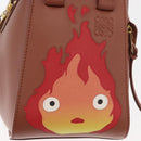 LOEWE × Ghibli Calcifer Howl's Moving Castle Hammock Leather 2way Auth 167155SM-22