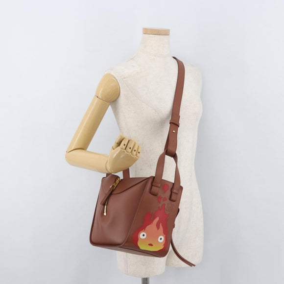 LOEWE × Ghibli Calcifer Howl's Moving Castle Hammock Leather 2way Auth 167155SM