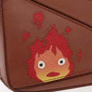 LOEWE × Studio Ghibli Calcifer Puzzle Bag Mini Bag Leather 2way Auth 167156SM-20