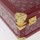 LOUIS VUITTON Monogram See Through Cotoville 40 Trunk Glass M13182 Auth 167157SM-8