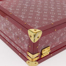 LOUIS VUITTON Monogram See Through Cotoville 40 Trunk Glass M13182 Auth 167157SM-16