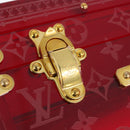 LOUIS VUITTON Monogram See Through Cotoville 40 Trunk Glass M13182 Auth 167157SM-19