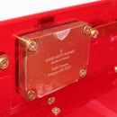 LOUIS VUITTON Monogram See Through Cotoville 40 Trunk Glass M13182 Auth 167157SM-27