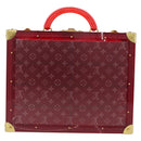 LOUIS VUITTON Monogram See Through Cotoville 40 Trunk Glass M13182 Auth 167157SM-2