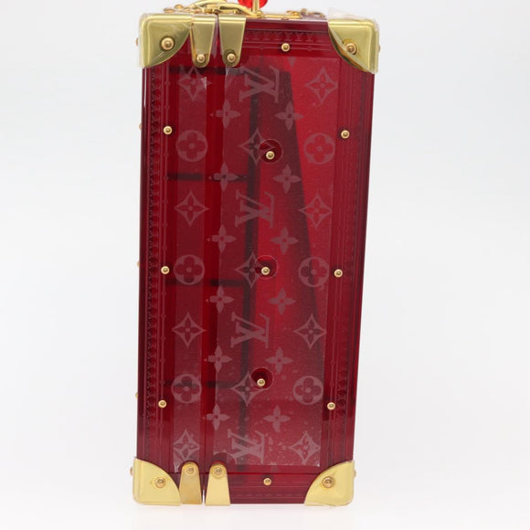 LOUIS VUITTON Monogram See Through Cotoville 40 Trunk Glass M13182 Auth 167157SM