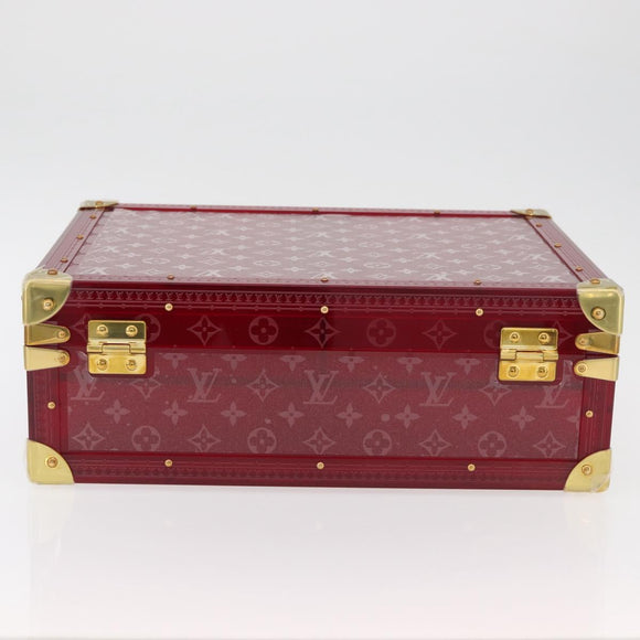 LOUIS VUITTON Monogram See Through Cotoville 40 Trunk Glass M13182 Auth 167157SM