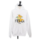 FENDI x FRGMT x POKÉMON Parker Kairyu Cotton M White Auth 167161SM-1