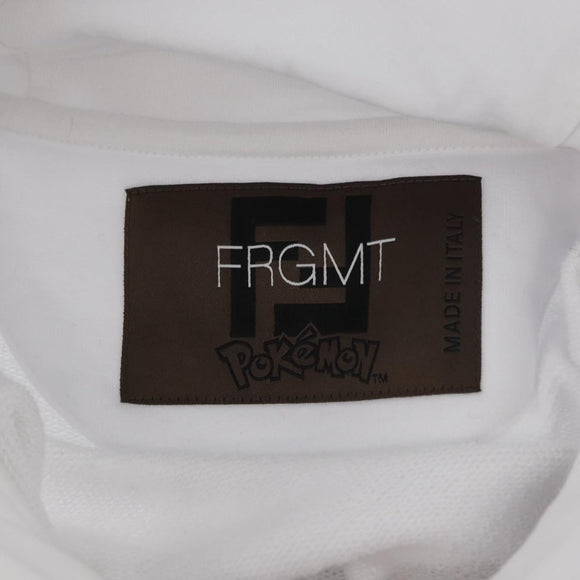FENDI x FRGMT x POKÉMON Parker Kairyu Cotton M White Auth 167161SM