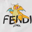 FENDI x FRGMT x POKÉMON Parker Kairyu Cotton M White Auth 167161SM-9