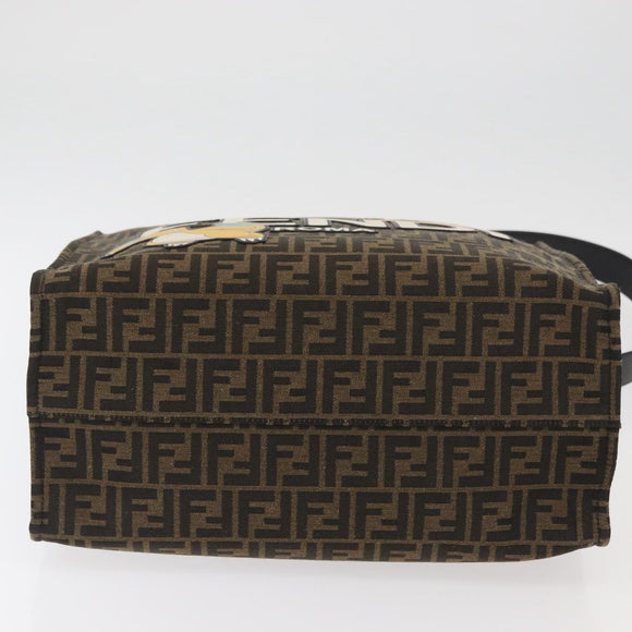 FENDI x FRGMT x POKÉMON Zucca Canvas Dragonfly Bag 2way Black Auth 167165SAM