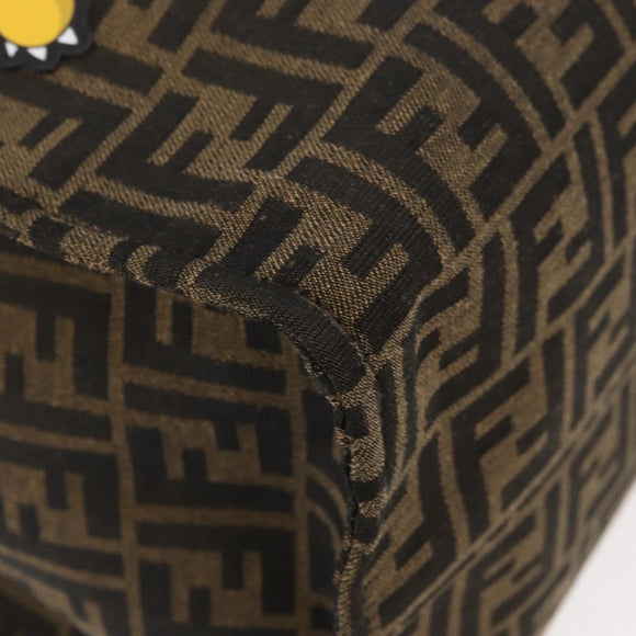 FENDI x FRGMT x POKÉMON Zucca Canvas Dragonfly Bag 2way Black Auth 167165SAM
